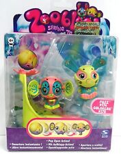SpinMaster Zoobles Twobles - Chillville Collection - #174 Fuzz & #175 Goldberg