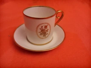 Bavaria Tirschenreuth P.T. fine bone china tea cup and saucer made in Germany - Picture 1 of 7