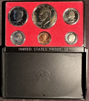 1974-S US Mint Proof Set 6 Coin Set OGP Original Government Packaging - Image 1 of 4