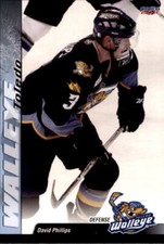 2010-11 Toledo Walleye #14 Dave Phillips Beverley England Hockey Card