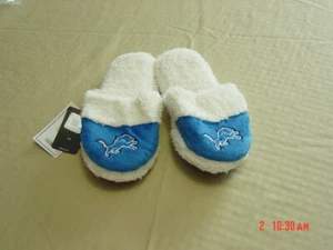 Womens Detroit Lions Scuff Slippers - Picture 1 of 3