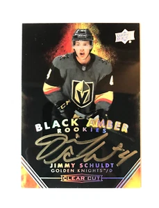 2020 UD Black Amber JIMMY SCHULDT authentic gold auto See description - Picture 1 of 1