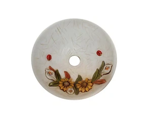 Piatto per lampadario d.30 ceramica girasole coll. Terry - Imagen 1 de 3