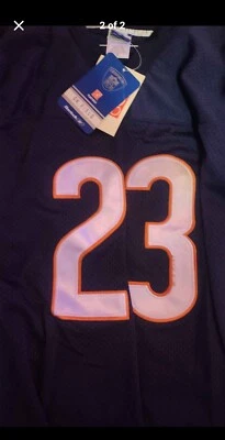 Men’s Reebok Chicago Bears On Field Authentic Sewn Hester #23 Blue Jersey Sz 52 - Image 1 of 2