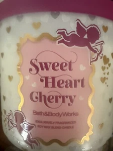 NEW! Bath and Body Works (Sweetheart Cherry) 3 wick Candle LE 💝 - Bild 1 von 3