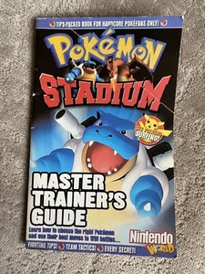 Pokémon Stadium Nintendo 64 N64 Master Trainer’s Guide - Fighting Tips - Picture 1 of 5