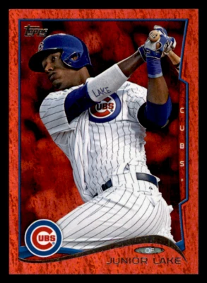 2014 Topps Junior Lake  Red Foil  #10 Chicago Cubs - Image 1 of 2