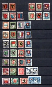 Switzerland 1918/35 complete collection "Pro Juventute" stamps nice used - Picture 1 of 2