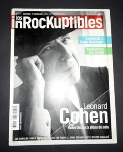 Leonard Cohen - Inrockuptibles # 167 Magazin - März 2012 - Argentinien - Bild 1 von 1