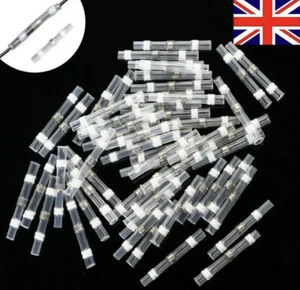 X 10 🙂 Cable retráctil térmico Conectores Sello Botón Soldador Junta Impermeable Wb - Imagen 1 de 8
