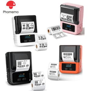 M120 Label Maker Machine Portable Bluetooth Thermal Printer Mini Mobile Sticker - Picture 1 of 11