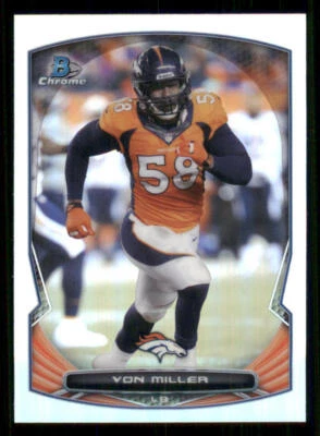 2014 Bowman Chrome Refractors #14 Von Miller - Image 1 of 2