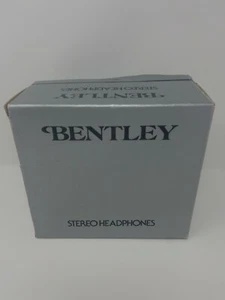 Vintage Bentley Stereo Headphones Los Angeles Music Hip Hop RAP Audio Open Box - Picture 1 of 5