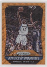 2015-16 Panini Prizm Orange Wave Prizm Andrew Wiggins #194