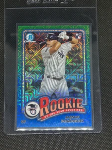 2024 Bowman Chrome Rookie Of The Year Favorites Jasson Dominguez /150 - Picture 1 of 2