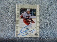 BATES BATTAGLIA AUTOGRAPH in 1998/99 SP AUTHENTIC SIGN OF THE TIMES #BB