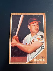 Topps Baseball #420 Gus Triandos 1962!! (AUMENTADO) ¡ENVÍO $1!! - Imagen 1 de 2
