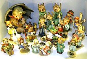 Großes Konvolut alte Hummelfiguren - defekt - Hummel - Goebel - * 31 Figuren * - Bild 1 von 13