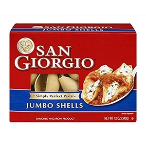 Deliciosa pasta Jumbo Shell - Paquete de 12 onzas para tus platos favoritos - Imagen 1 de 12