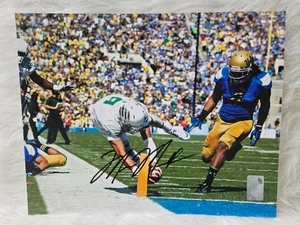 MARCUS MARIOTA AUTOGRAPHED HAND SIGNED 8X10 PHOTO OREGON DUCKS FOOTBAL WITH COA - Picture 1 of 5