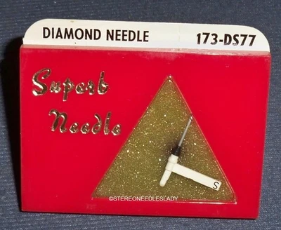 Superb for 173-DS77 STYLUS NEEDLE for Astatic N14-SD N19-SD WURLITZER - Image 1 of 2