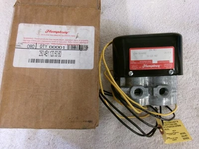 NUEVO EN CAJA Válvula de Uso General Humphrey 120VAC 50/60Hz 250 4E1 120 50 60 Foto 1 de 4