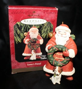 Hallmark Ornament - 1997 - Papá Noel's Friend - QX6685 - Imagen 1 de 2