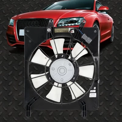 FOR 04-08 ACURA TSX OE STYLE AC CONDENSER COOLING FAN SHROUD ASSEMBLY AC3113108 - Image 1 of 4