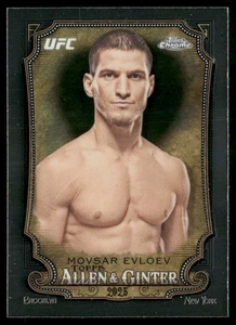 2025 Topps Chrome UFC Allen and Ginter Movar Evlove #AG-11 - Bild 1 von 2