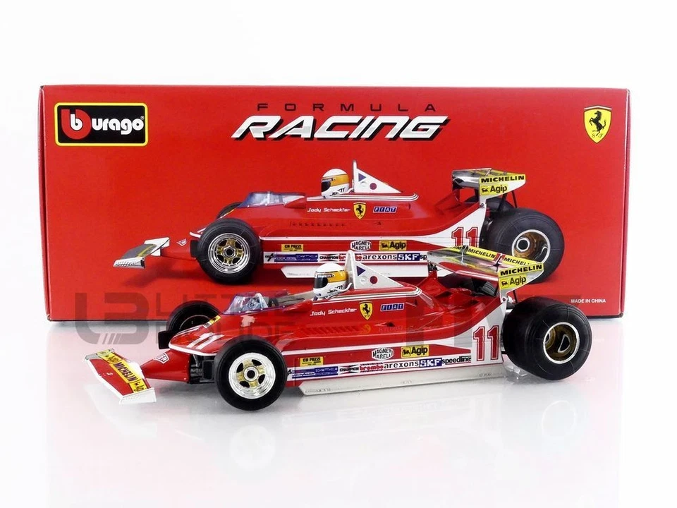 BBURAGO 1/18 - FERRARI F1 312 T4 - WINNER MONACO GP 1979  (J. SCHECKTER) 16814 - - Image 1 of 1