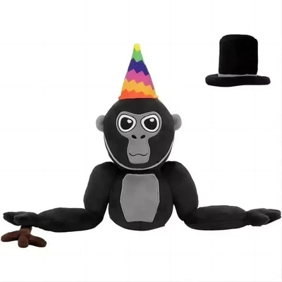 Muñeca de Peluche Gorilla Tag Juguete 8" Mono Gorila Tag Juego para Fans Niños Foto 1 de 4