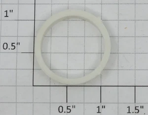 American Flyer PA10011S Scale White Wall Insulator for most AF Steam Wheels (12) - Picture 1 of 2