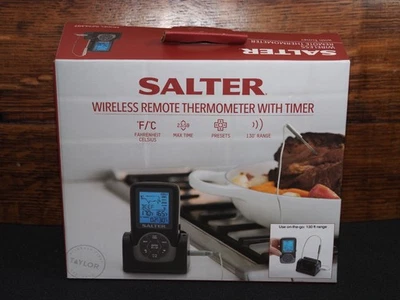 Salter беспроводной дистанционный термометр для мяса с таймером: модель 5274497 - Изображение 1 из 4