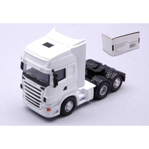 SCANIA CAB WHITE 1:76 Oxford Camion Modellino Nuovo - Immagine 1 di 1