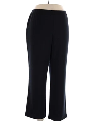 JM Collection Women Black Dress Pants XL - Image 1 of 2