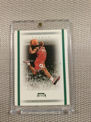 2004-05 SKYBOX PREMIUM  EMERALD GREEN RC BEN GORDON BASE  CHICAGO BULLS /15 - Image 1 of 2