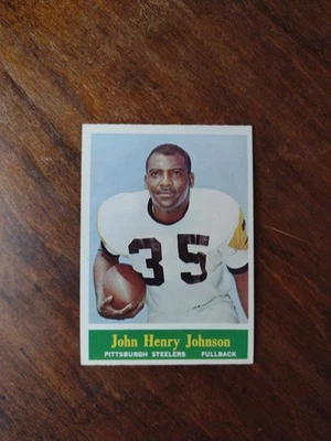 1964 Philadelphia #144 John Henry Johnson  Pittsburgh Steelers Ex/Ex+ - Image 1 of 2