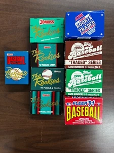 1985-91 Fleer/Score/Topps/Donruss Baseball Rookie Traded Update Sets - Picture 1 of 24