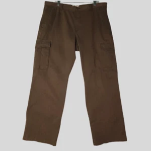Jeans Old Navy Para Hombre 40x32 Marrón Actual 39x30.5 Carga Pierna Ancha - Imagen 1 de 14