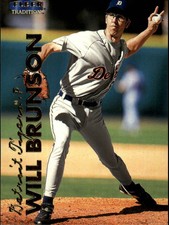 1999 Fleer Tradition Update Baseball Card #U17 Will Brunson RC