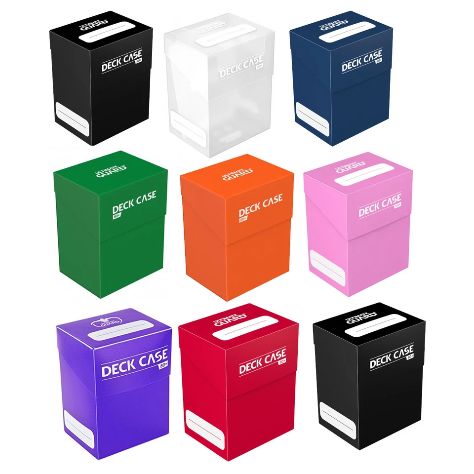 ULTIMATE GUARD 80+ DECK BOX 10 COLOURS! Yugioh Pokemon MTG Deck Box - Image 1 of 1
