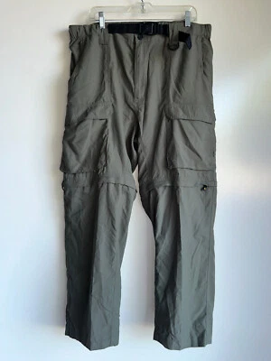 Boy Scouts of America Uniform Switchback Green Pants w/ Belt Men's Large x 31"L - Image 1 of 4