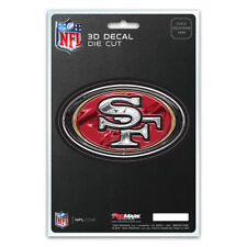 New NFL San Francisco 49ers 3-D Die-Cut Premium Vinyl Decal / Emblem / Sticker