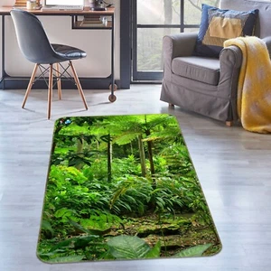 3D Summer Forest K14109 Non Slip Rug Mat Elegant Photo Carpet Panda 2023 - Picture 1 of 5
