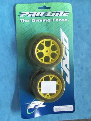 PRO-LINE 2991 PRE-ASSEMBLED FRONT OR REAR SEDAN TIRED ON WARLOCK WHEELS #2991 - Image 1 of 2