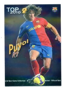 Puyol - 2009 - 2010 - Mundicromo Official Quiz Game Liga - #568 - AZUL - CROMO