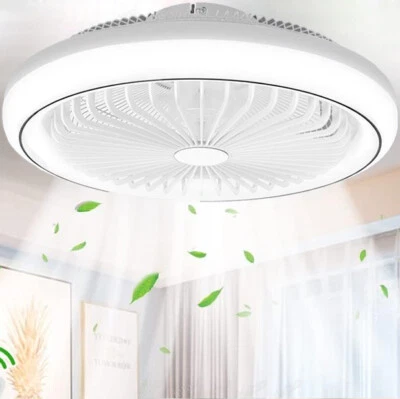 Modern Smart LED Ceiling Light Fan Ceiling Fan Lamp With Remote Control ED - Image 1 of 4