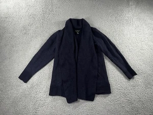Mercer & Madison Cardigan Women Medium Italian Merino Wool Open Front Sweater - Picture 1 of 7