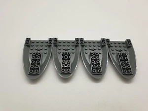Lego 4x Flugzeug Rumpf Panel 87611 neues dunkelgrau 6x10 negativ 7959 41150 - Bild 1 von 1