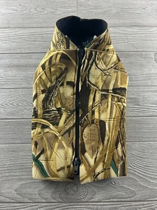 Cabelas Advantage Wetlands Camo Cabelas Dog Vest coat neoprene hunting Medium - Picture 1 of 9